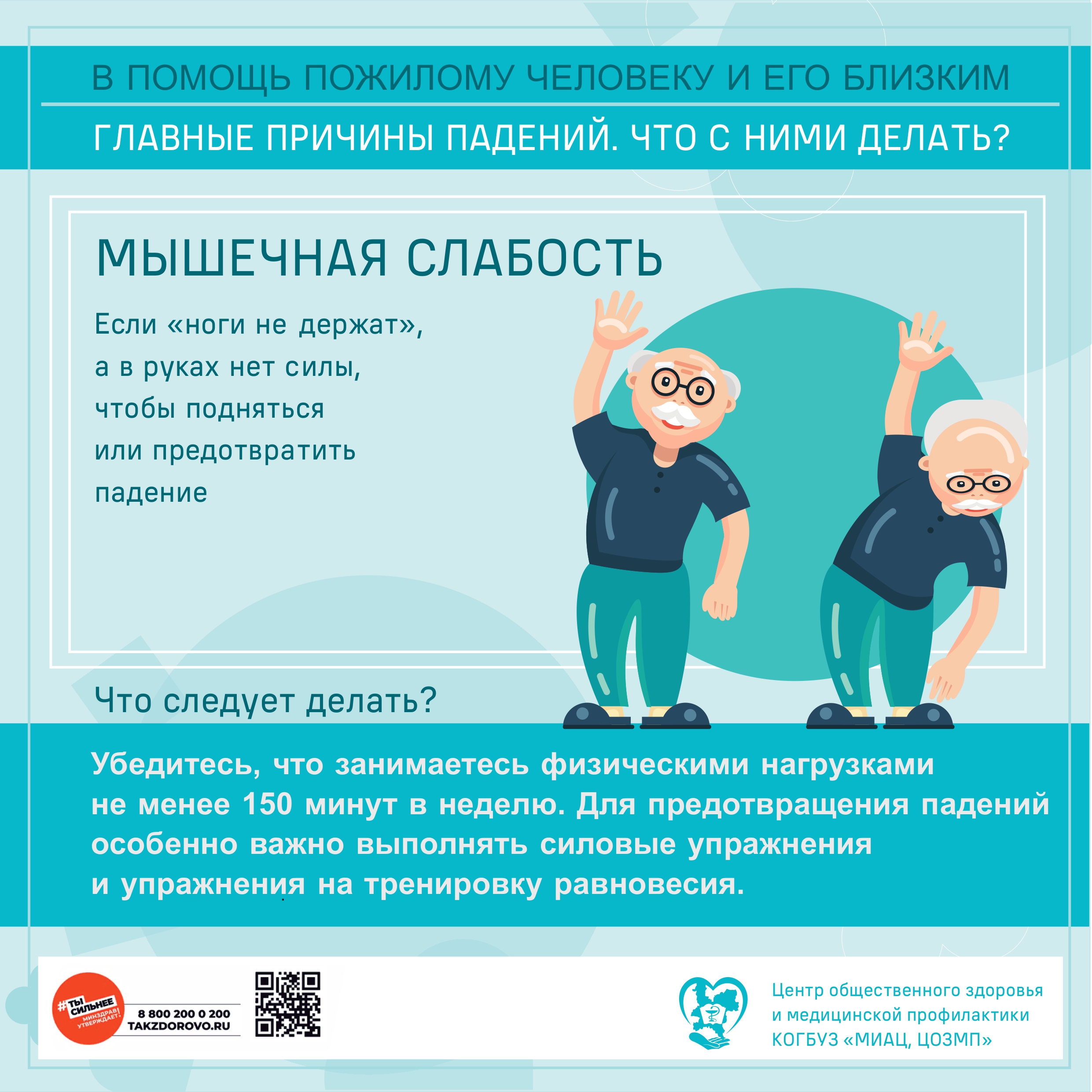 Профилактика травм у пожилых.